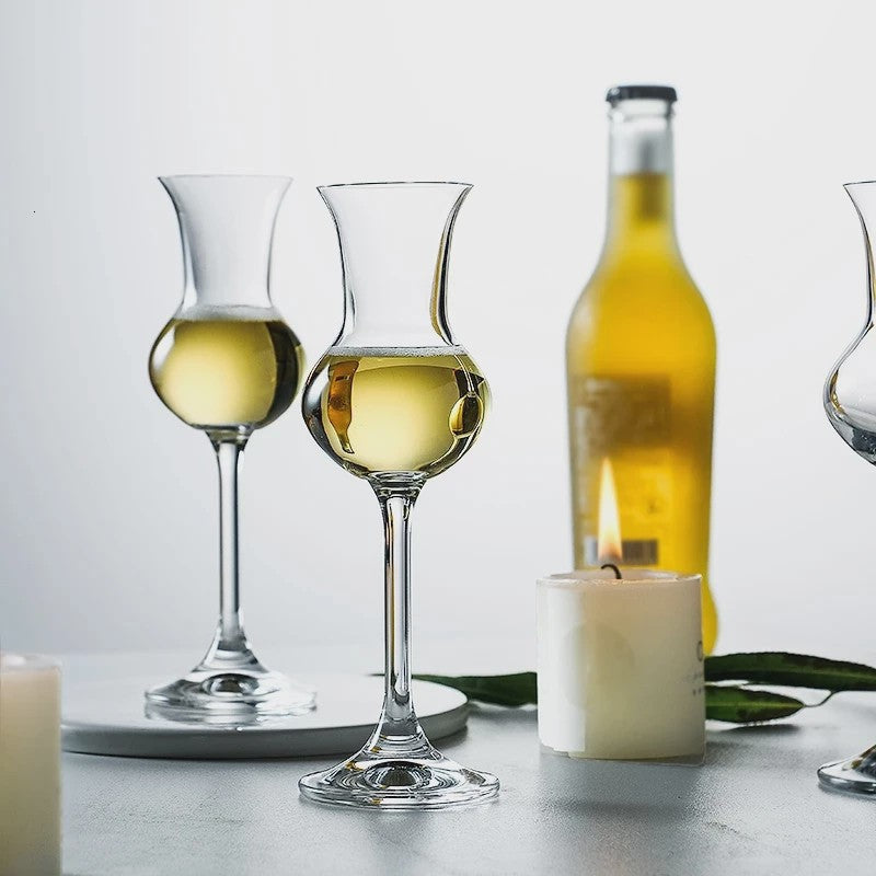 Elegante Kristallen Proefglazen - Whisky, Wijn, Likeur & Champagne