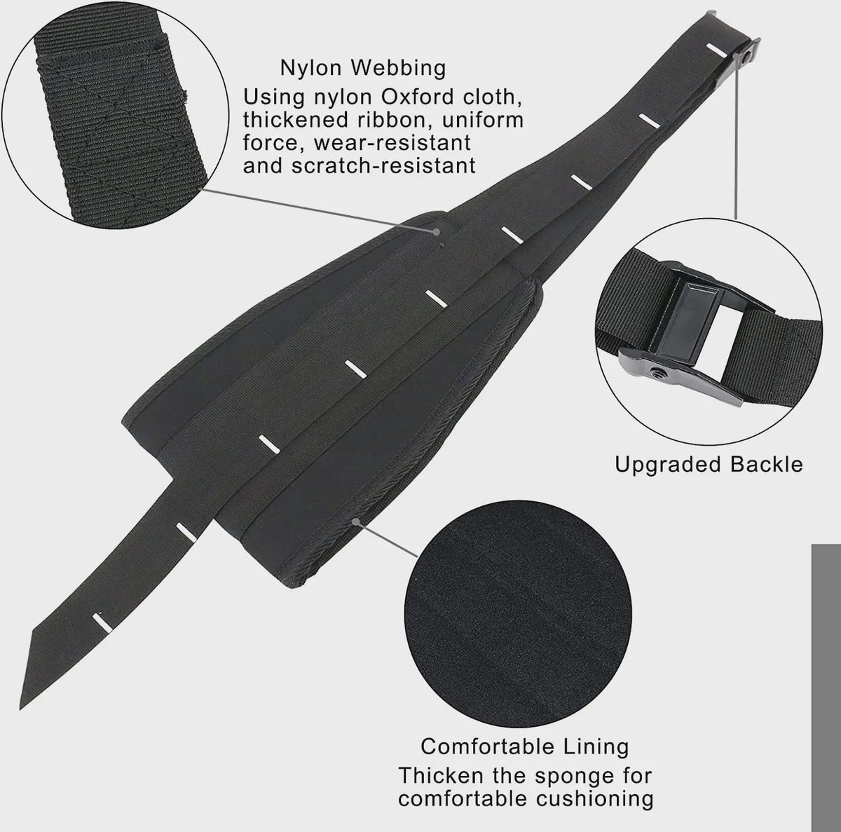 Verstelbare Hangende Buikspierbanden (Ab Straps) voor Pull-up Bar & Home Gym Oefeningen