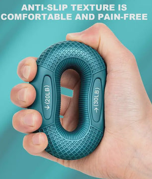 Siliconen Handtrainer Ring - Gripkracht & Vinger Sterkte Oefenapparaat