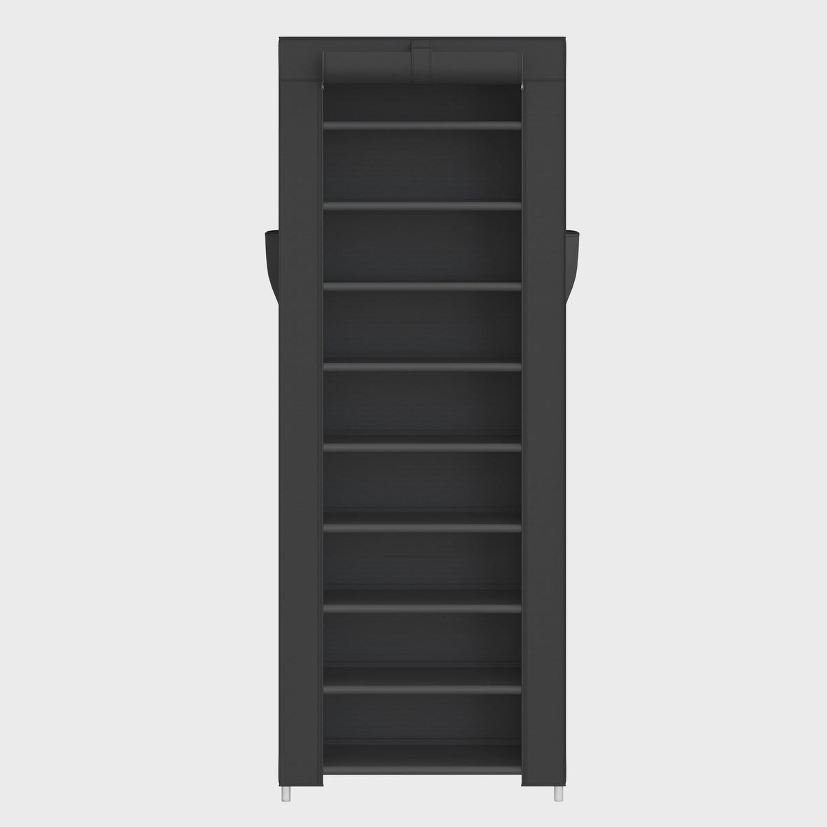 SONGMICS Schoenenrek 10 Lagen - 28x58x160 cm - Metaal Frame - Organiseer je schoenenkast