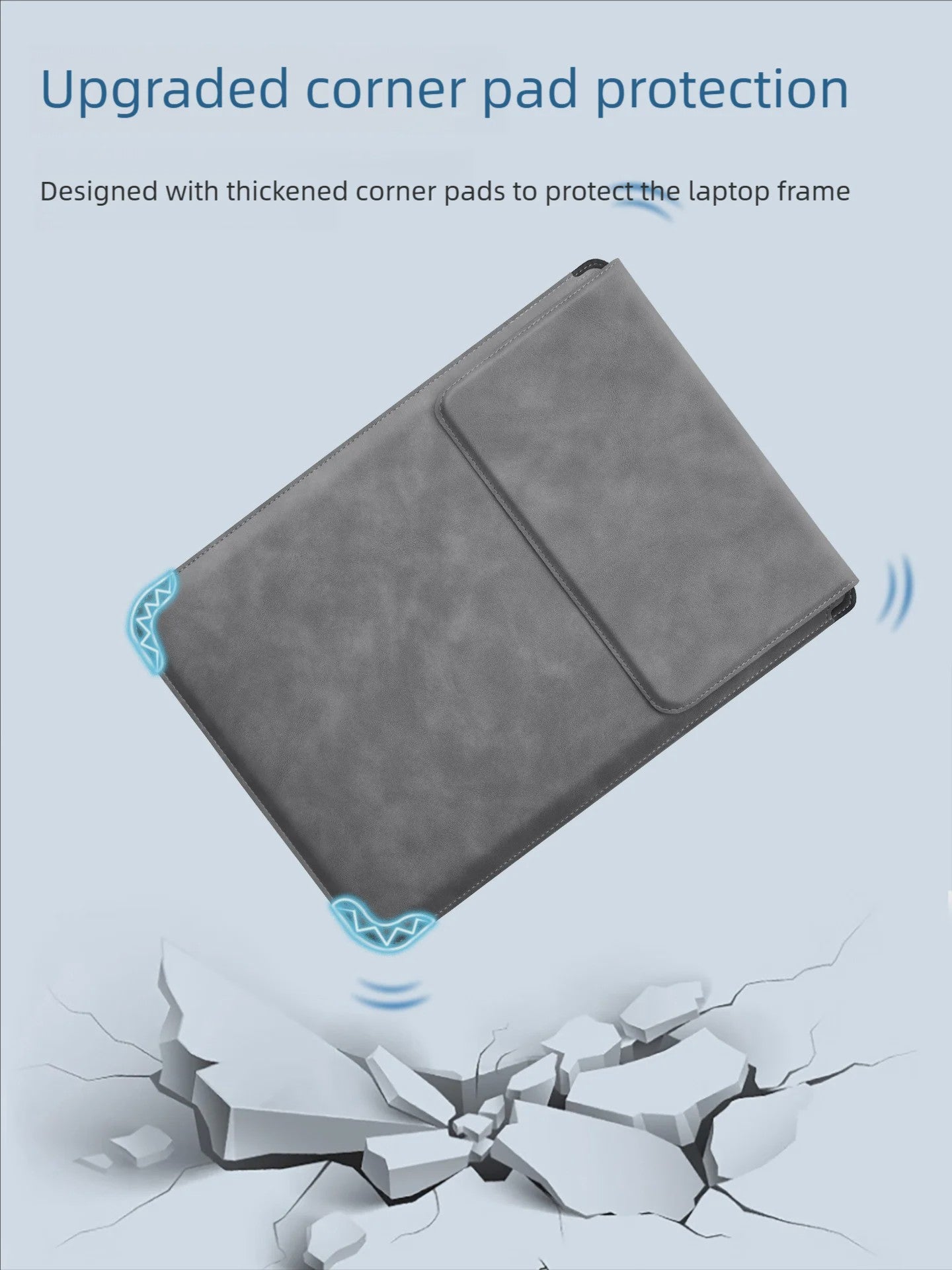 Multifunctionele Laptop Sleeve 13-16 inch met Standfunctie & Bescherming