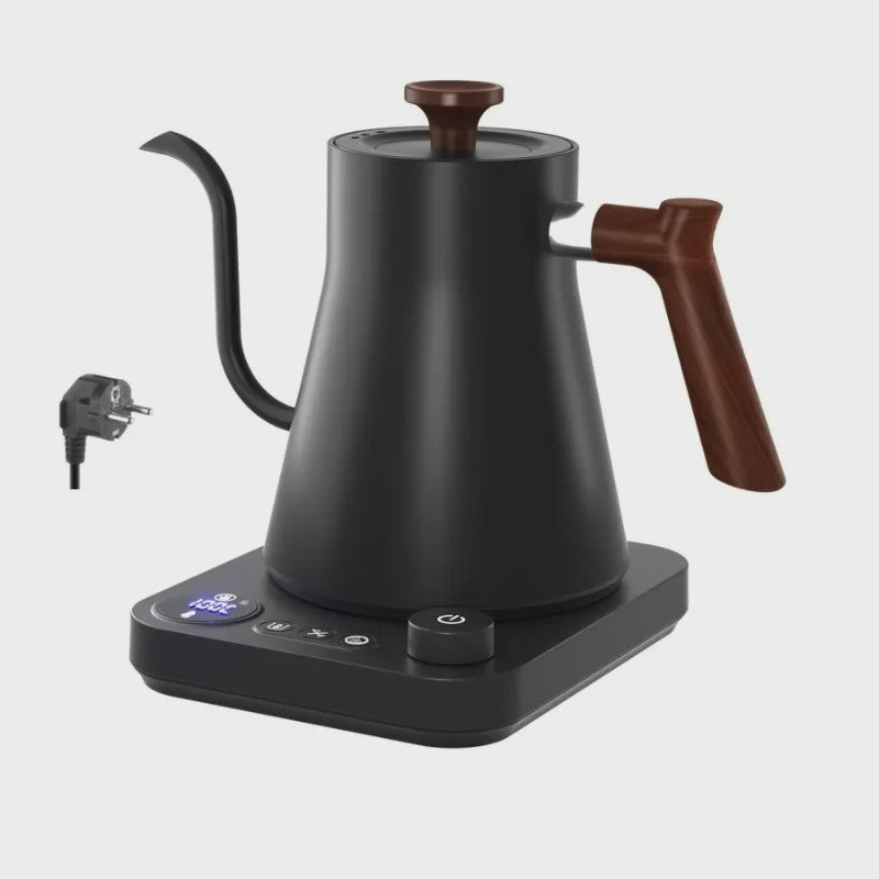 Elektrische Gooseneck Waterkoker 900ML met Temperatuurregeling - Snel Verwarmen