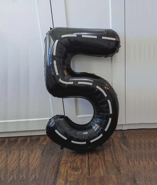 Grote Raceauto Nummer Ballonnen Set - Perfect voor Verjaardagen en Feesten
