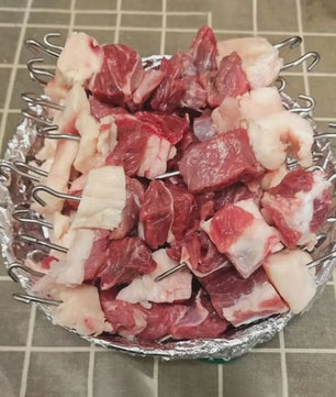 Verticale Grill Racks van Roestvrij Staal - 12/24/49 Spiesjes Houder