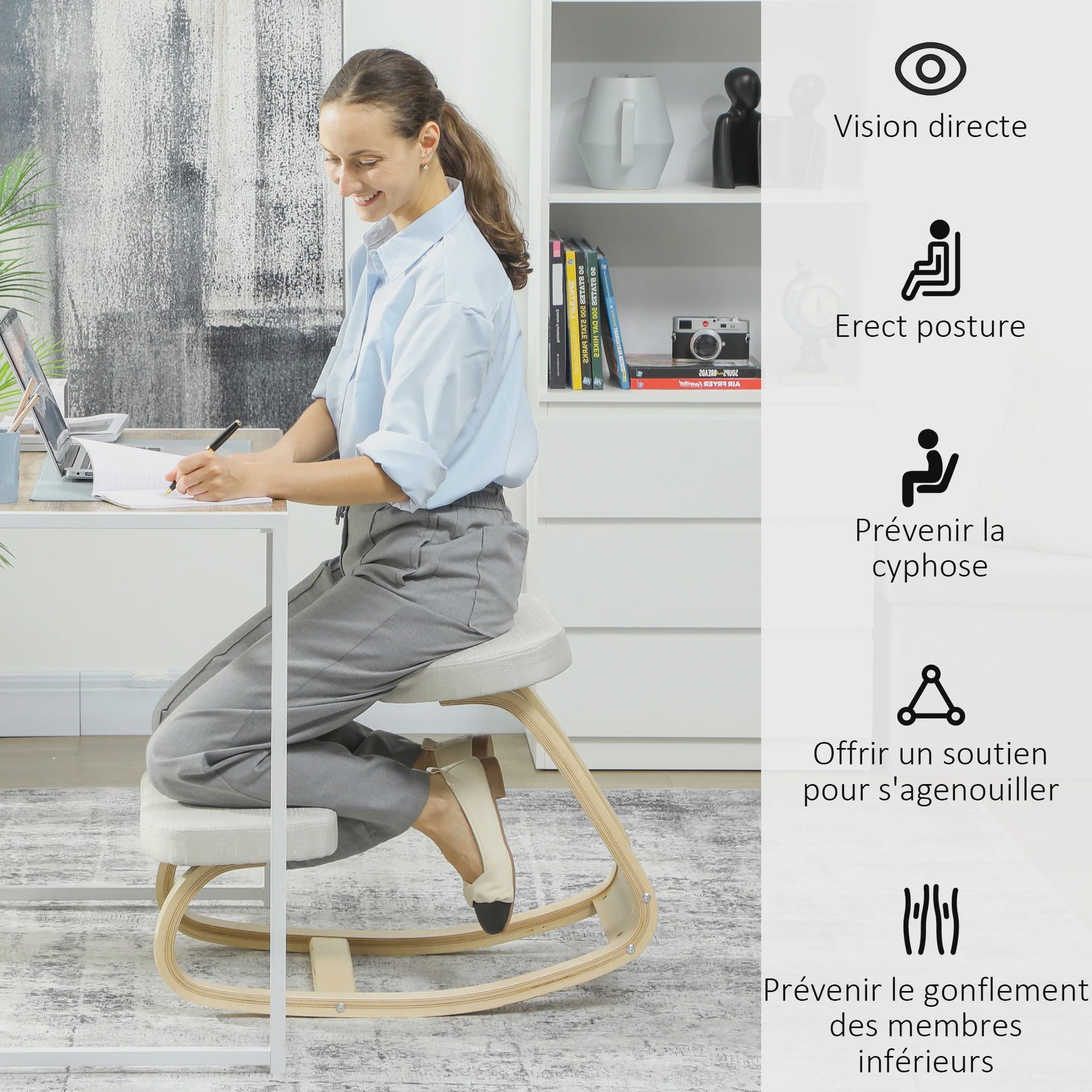Ergonomische Kniestoele: Verbeter uw Houding en Comfort aan uw Bureau