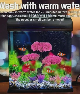 Set Kunstplanten Aquarium Decoratie - Levendige Kleuren voor Vistank