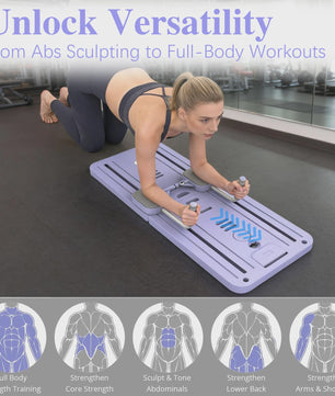 Opvouwbaar Fitness Board voor Thuis: Ab Roller & Core Training