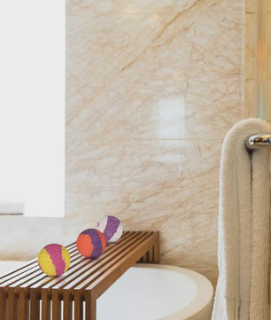 Luxe Set van 12 Handgemaakte Bath Bombs - Natuurlijk, Ontspannend & Cadeau-idee