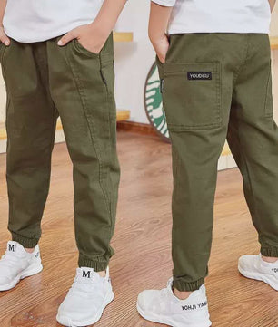Jongens Broek Katoen Lente Herfst Casual Sport Broek Kinderen 3-13 Jaar