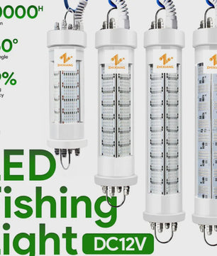 Krachtige 850W LED Onderwater Vis Lure Lamp - 12V/24V - IP68 Waterdicht
