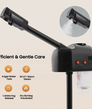 Professionele Gezichtsstomer met Ozon en Ionische Spray - Huid Hydratatie & Reiniging