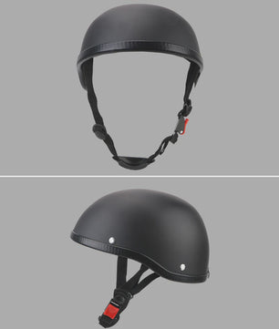 Retro Vintage Motorhelm Unisex - Lichtgewicht Half Face Fietshelm