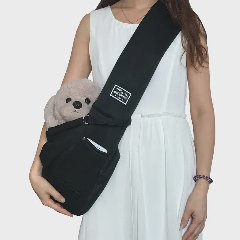 Comfortabele Honden & Katten Draagtas Sling - Ideaal voor Outdoor Reizen & Dagjes Uit