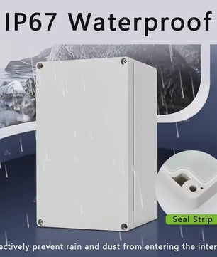 Waterdichte Kunststof Projectbehuizing IP66 - Robuuste Elektronica Behuizing voor Buiten