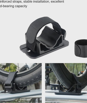 Fiets Vorkmontage Blok met Snelspanner - Ideaal voor Fietsendragers & Truckbeds