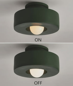 Moderne LED Plafondlamp Rond 30cm - Sfeervolle Verlichting voor Hal, Slaapkamer & Studiekamer