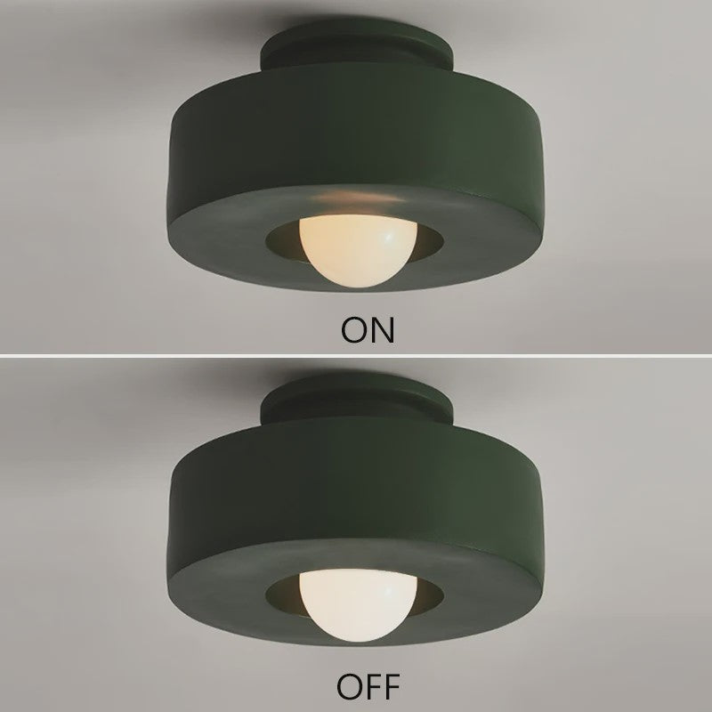 Moderne LED Plafondlamp Rond 30cm - Sfeervolle Verlichting voor Hal, Slaapkamer & Studiekamer
