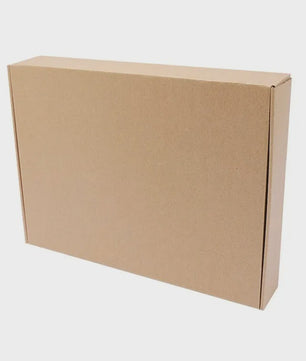 Set van 10/30 Luxe Kartonnen Cadeauboxen - Wit & Bruin, Diverse Maten