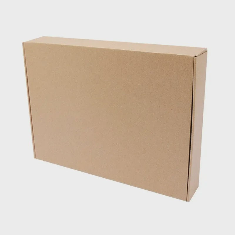 Set van 10/30 Luxe Kartonnen Cadeauboxen - Wit & Bruin, Diverse Maten