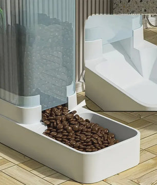Automatische Hond Voerbak en Waterdispenser Set - Zwaartekracht Voedselsysteem