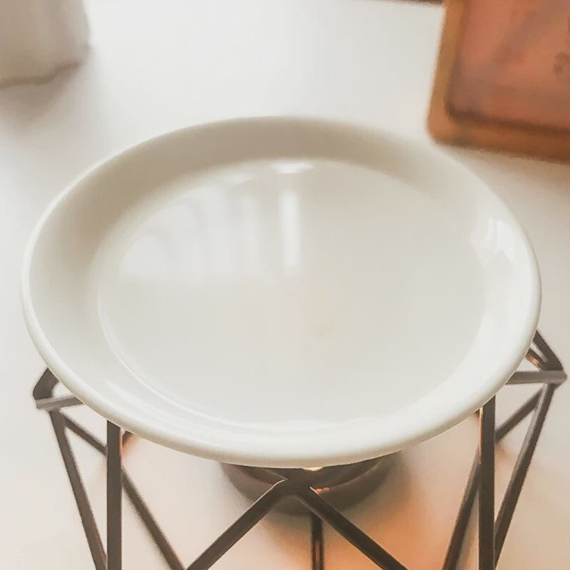 Geometrische Oliebrander voor Wax Melts & Etherische Oliën