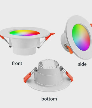 Slimme LED Inbouwspot: Dimbaar & Kleurtemperatuur Instelbaar (3000K-6000K) voor Huis & Kantoor
