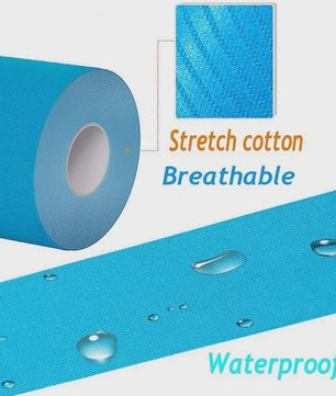 Elastische Kinesiologie Tape voor Spierondersteuning, Pijnverlichting en Sportherstel
