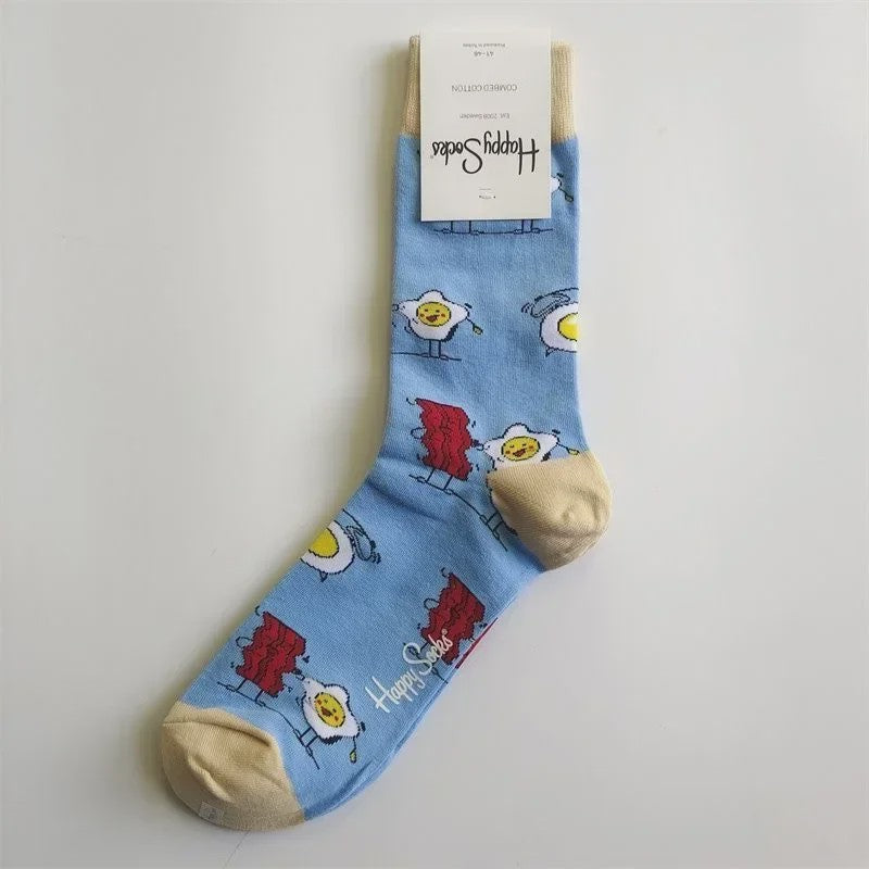 Happy Socks Heren Sokken Katoen - Maat 41-46 EU