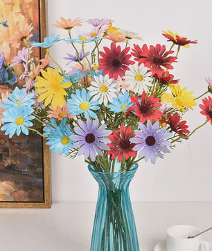 Kunstboeket Margrieten (3/5/10 stuks) - Zijde Kunstbloemen voor Decoratie
