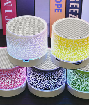 Draagbare Mini Bluetooth Speaker met Kleurrijke LED Verlichting en Handsfree Functie
