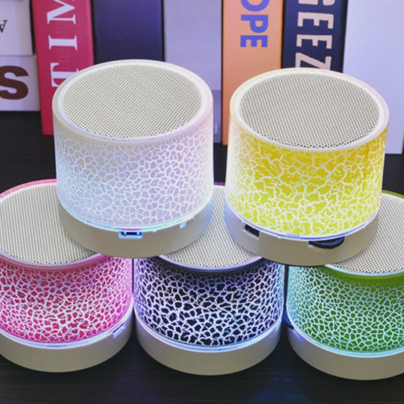 Draagbare Mini Bluetooth Speaker met Kleurrijke LED Verlichting en Handsfree Functie