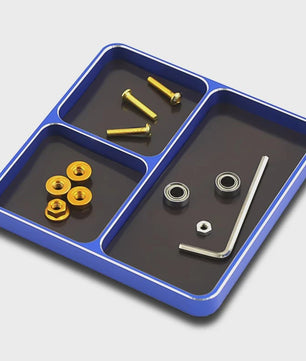 Magnetische Opbergtray van CNC Aluminium voor Modelbouw Onderdelen