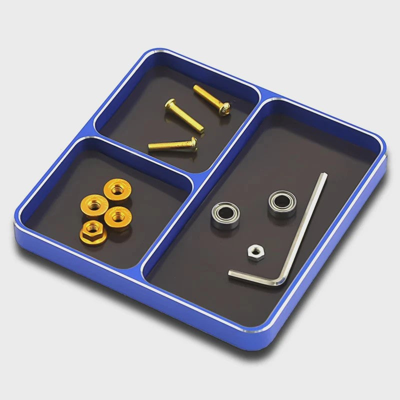 Magnetische Opbergtray van CNC Aluminium voor Modelbouw Onderdelen