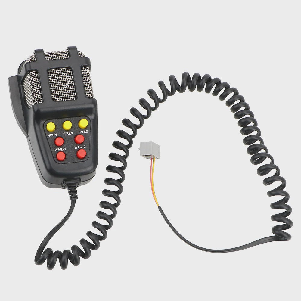 12V Auto Alarm Systeem: Luidspreker, Megafon, Sirene & Hoorn met Microfoon