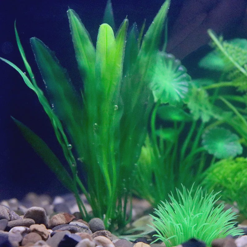 Kunstplanten Aquarium Set - Levendige Decoratie voor Vissenkom en Waterplanten