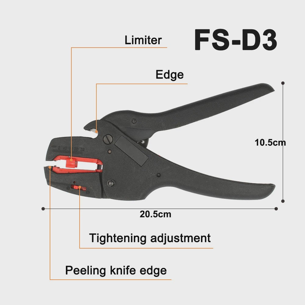 Automatische Draadstripper & Kabelstripper FS-D4/FS-D3 (0.03-10mm²)