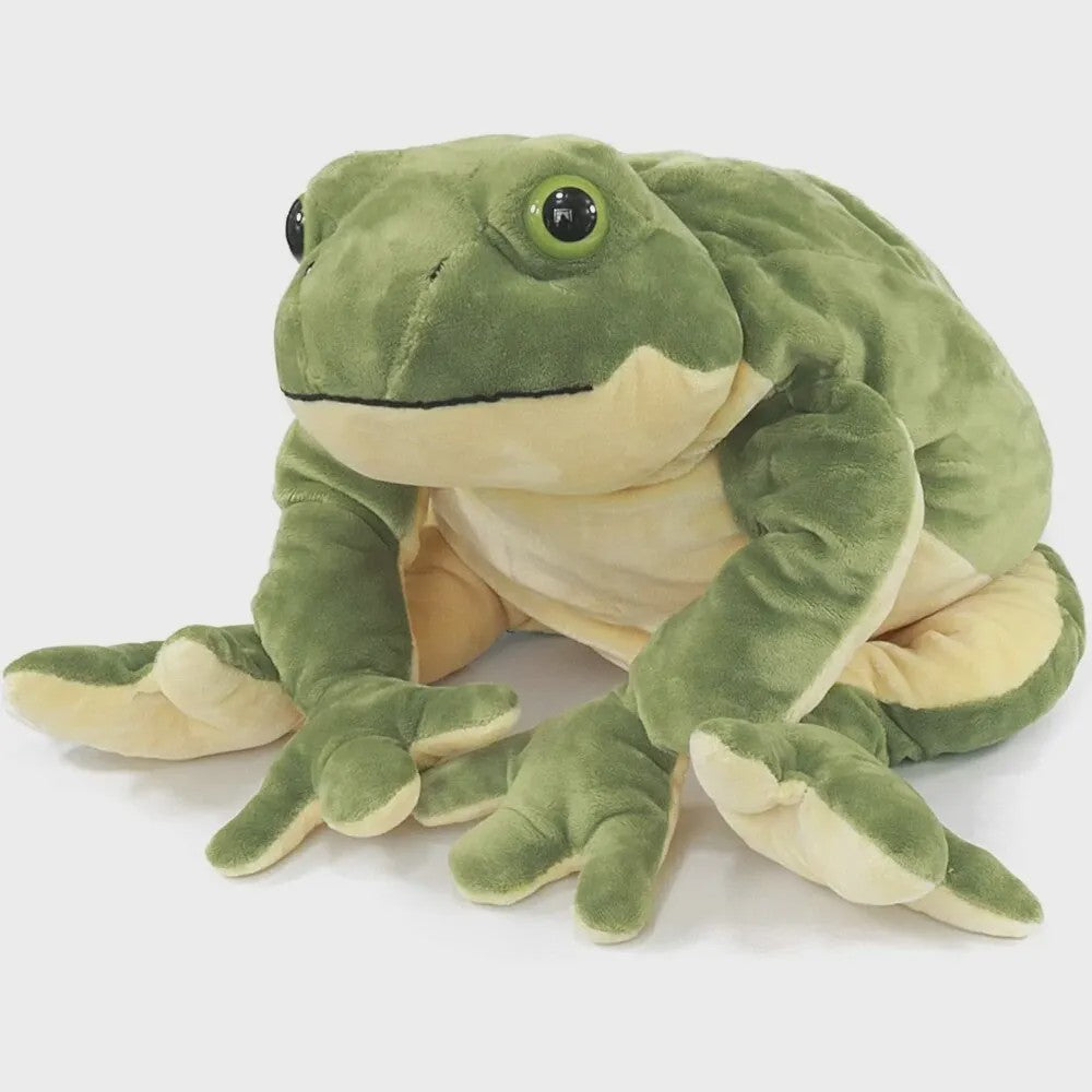 Reusachtige Kikker Pluche Knuffel - Zacht en Knuffelbaar Speelgoed voor Kinderen & Volwassenen