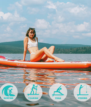 Opblaasbaar SUP Board 320-350cm met Complete Accessoireset - Ideaal voor Volwassenen