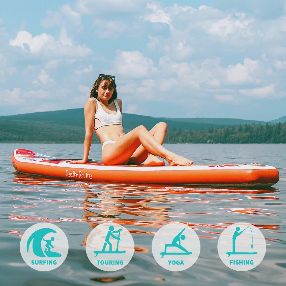 Opblaasbaar SUP Board 320-350cm met Complete Accessoireset - Ideaal voor Volwassenen