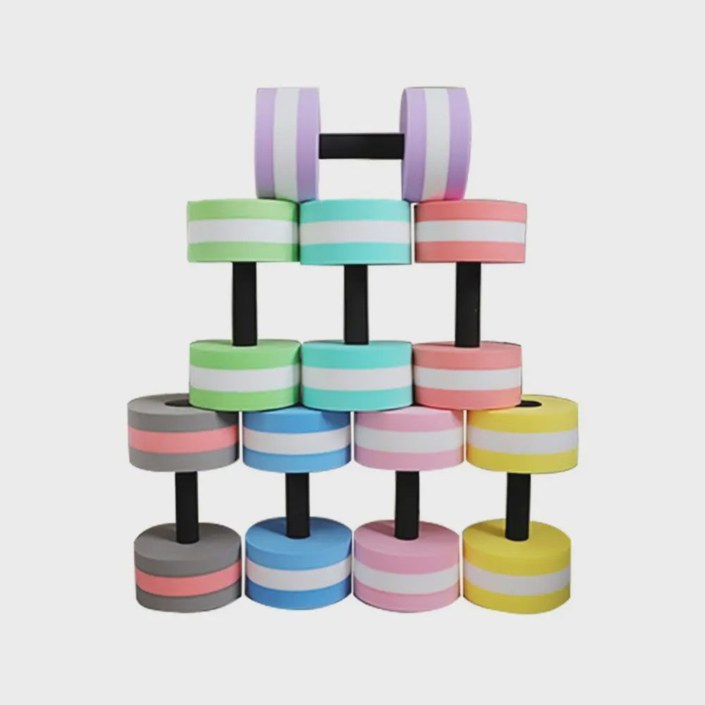Multicolor EVA Water Dumbbells voor Aquatische Fitness en Zwembad Oefeningen