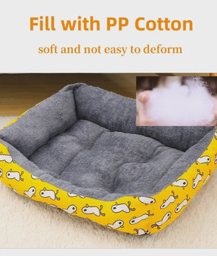 Warm Winter Huisdier Bed - Comfortabel Hondenkussen & Kattenmand voor Puppy's en Grotere Honden