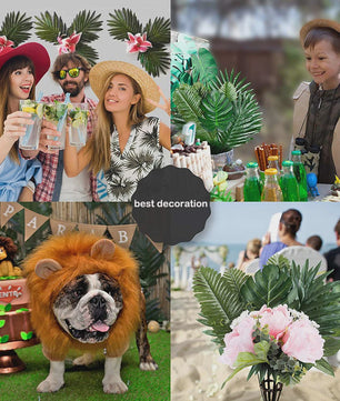 Kunstmatige Tropische Palmbladeren - Decoratie voor Feesten, Bruiloften & Huis