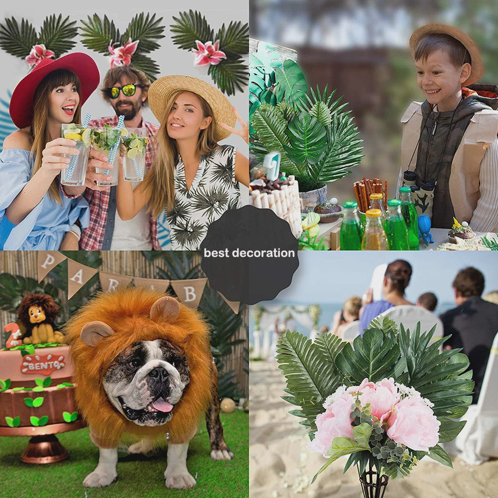 Kunstmatige Tropische Palmbladeren - Decoratie voor Feesten, Bruiloften & Huis