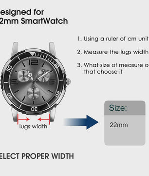 22mm Composiet Siliconen Bandje voor Huawei Watch GT 6/5/4 46mm & Watch 4/5 Pro
