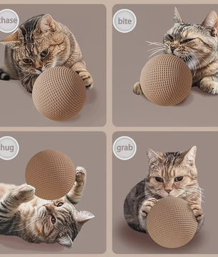 Grote Sisal Kattenbal: Interactief Krab-, Kauw- en Tandspeeltje voor Uren Speelplezier