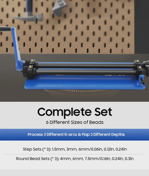 18-inch Plaatmetaal Vormmachine - Verstelbare Bead Roller voor Persen en Krimpen