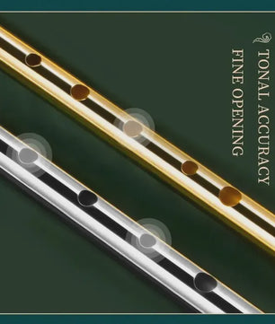 Authentieke Ierse Whistle Fluit - C/D Toets - 6 Gaten - Traditioneel Muziekinstrument