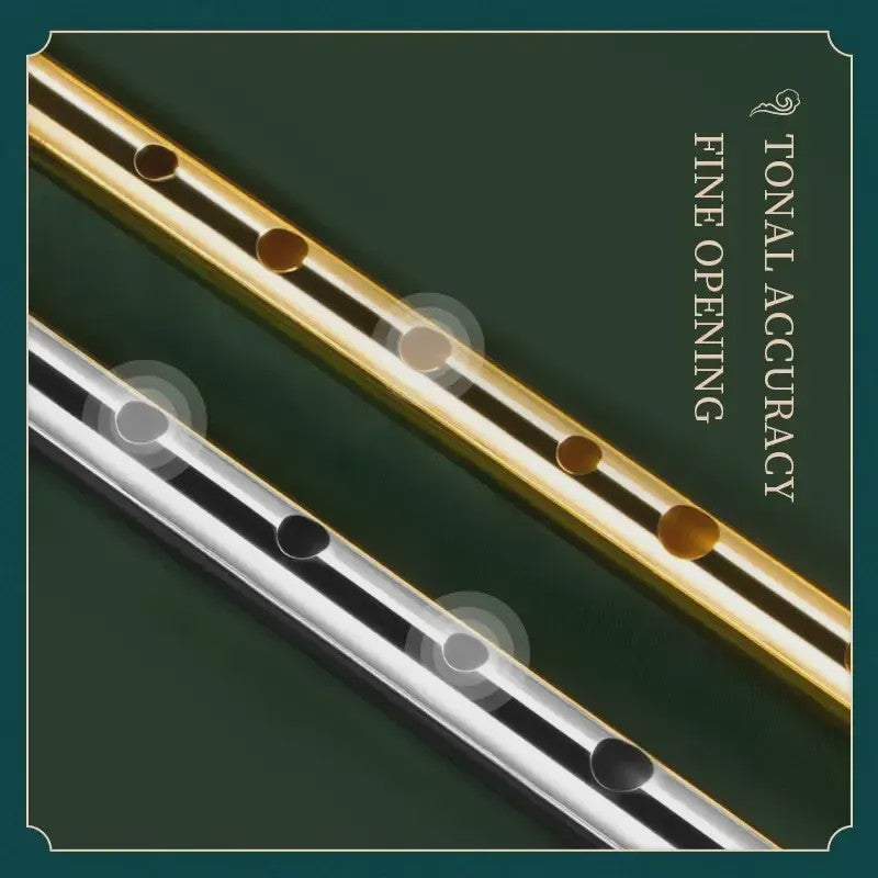 Authentieke Ierse Whistle Fluit - C/D Toets - 6 Gaten - Traditioneel Muziekinstrument