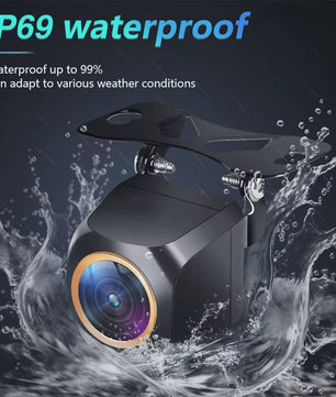 Full HD 1920x1080P Auto Camera met 200° Fisheye Lens, HDR & Nachtzicht - Voor- en Achteruitrijcamera