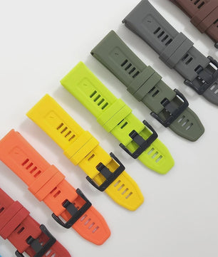 QuickFit Siliconen Horlogeband 22mm/26mm voor Garmin Fenix 7/7X, Epix Gen 2, Enduro 2 & Fenix 5/6 Series